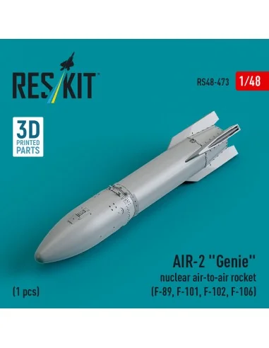 AIR-2 Genie nuclear air-to-air rocket (1 pcs) (F-89, F-101, F-102, ...