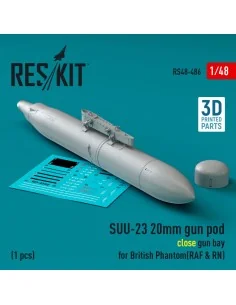 SUU-23 20mm gun pod (close gun bay) for British Phantom (RAF & RN) ... 2