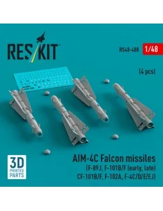 AIM-4C Falcon missiles (F-89J, F-101B/F (early, late), CF-101B/F, F...