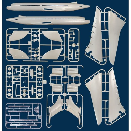 Vickers Super VC10 K3 Type 1164 Tanker, 1/144 - Roden 327 Vickers Super VC10 K3 Type 1164 Tanker, 1/144 - Roden 327