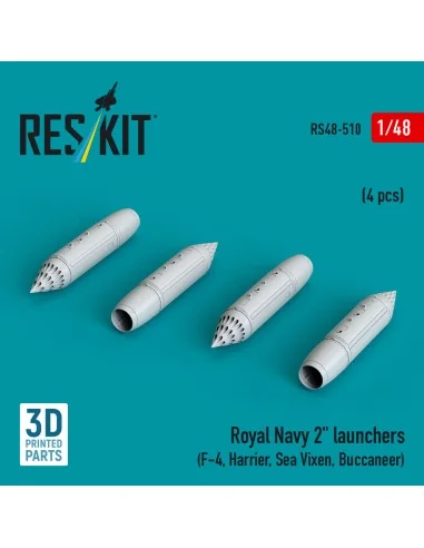 Royal Navy 2 launchers (4 pcs) (F-4, Harrier, Sea Vixen, Buccaneer)...