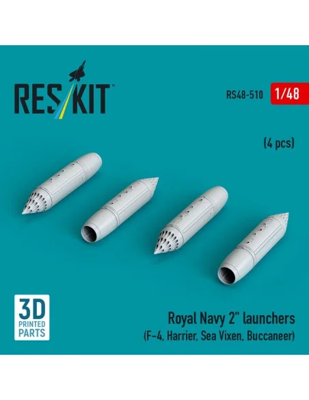 Royal Navy 2 launchers (4 pcs) (F-4, Harrier, Sea Vixen, Buccaneer)...