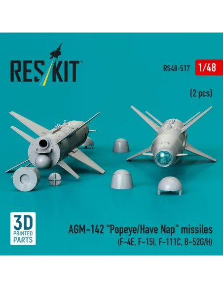AGM-142 Popeye/Have Nap missiles (2 pcs) (F-4E, F-15I, F-111C, B-52...