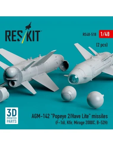 AGM-142 Popeye 2/Have Lite missiles (2 pcs) (F-16I, Kfir, Mirage 20...
