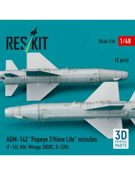 AGM-142 Popeye 2/Have Lite missiles (2 pcs) (F-16I, Kfir, Mirage 20...