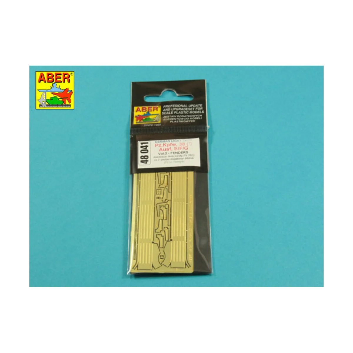 Pz.Kpfw. 38 (t) Ausf.. E/F/G Vol.2-Fenders, 1/48 - Aber Models 48041