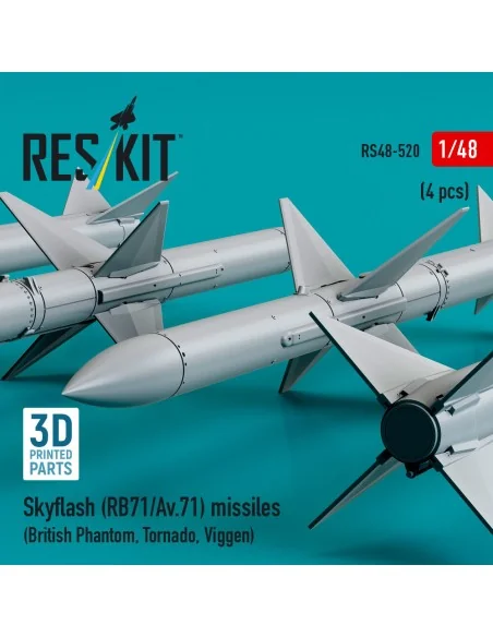 Skyflash (RB71/Av.71) missiles (4 pcs) (British Phantom, Tornado, V...