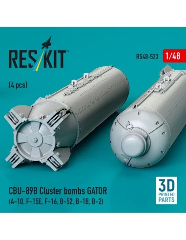 CBU-89B cluster bombs GATOR (4 pcs) (A-10, F-15E, F-16, B-52, B-1B,...