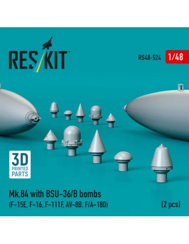 Mk.84 with BSU-36/B bombs (2 pcs) (F-15E, F-16, F-111F, AV-8B, F/A-...