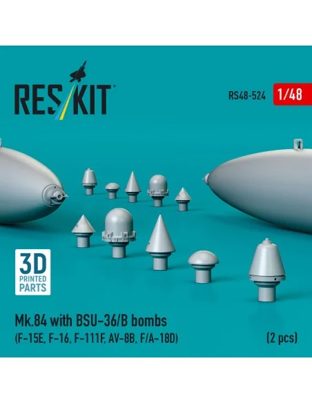 Mk.84 with BSU-36/B bombs (2 pcs) (F-15E, F-16, F-111F, AV-8B, F/A-...