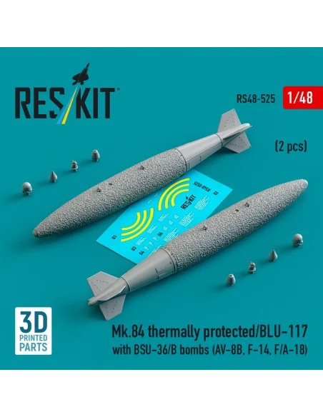 Mk.84 thermally protected/BLU-117 with BSU-36/B bombs (2 pcs) (AV-8...