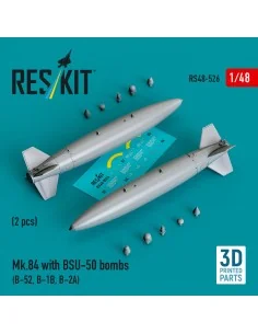 Mk.84 with BSU-50 bombs (2 pcs) (B-52, B-1B, B-2A) (3D printed), 1/...