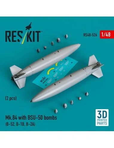 [NO_DESC] Mk.84 with BSU-50 bombs (2 pcs) (B-52, B-1B, B-2A) (3D pr...