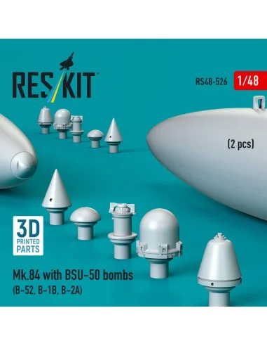Mk.84 with BSU-50 bombs (2 pcs) (B-52, B-1B, B-2A) (3D printed), 1/...