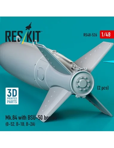 Mk.84 with BSU-50 bombs (2 pcs) (B-52, B-1B, B-2A) (3D printed), 1/...
