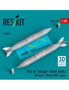 [NO_DESC] BLG-66 Belouga cluster bombs (2 pcs) (Mirage F.1, Mirage ...