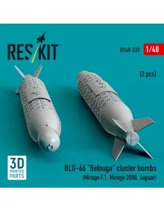 BLG-66 Belouga cluster bombs (2 pcs) (Mirage F.1, Mirage 2000, Jagu... 2