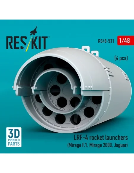 LRF-4 rocket launchers (4 pcs) (Mirage F.1, Mirage 2000, Jaguar) (3...