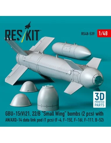 GBU-15(V)21, 22/B Small Wing bombs (2 pcs) with AN/AXQ-14 data link...
