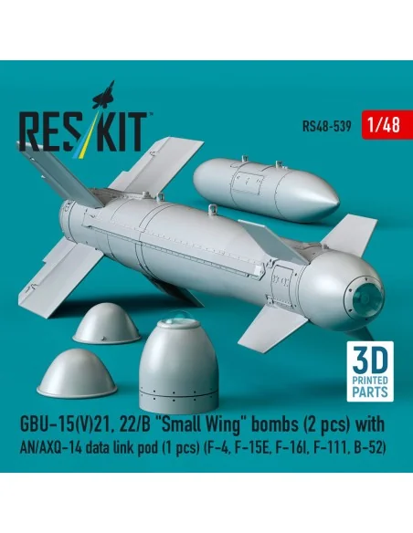 GBU-15(V)21, 22/B Small Wing bombs (2 pcs) with AN/AXQ-14 data link...
