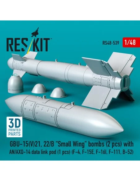 GBU-15(V)21, 22/B Small Wing bombs (2 pcs) with AN/AXQ-14 data link...