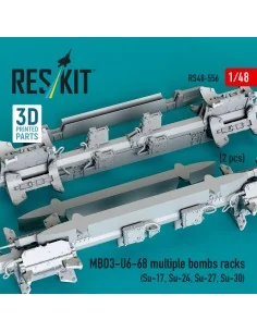 MBD3-U6-68 multiple bombs racks (2 pcs) (Su-17, Su-24, Su-27, Su-30... 2