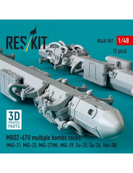 MBD2-67U multiple bombs racks (2 pcs) (MiG-21, MiG-23, MiG-27(?), M...