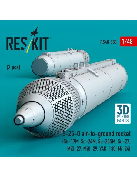 S-25-O air-to-ground rocket (2 pcs) (Su-17M, Su-24M, Su-25SM, Su-27...