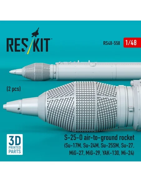 S-25-O air-to-ground rocket (2 pcs) (Su-17M, Su-24M, Su-25SM, Su-27...