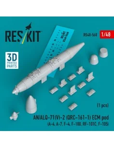 AN/ALQ-71(V)-2 (QRC-161-1) ECM pod (1pcs) (A-4, A-7, F-4, F-100, RF...