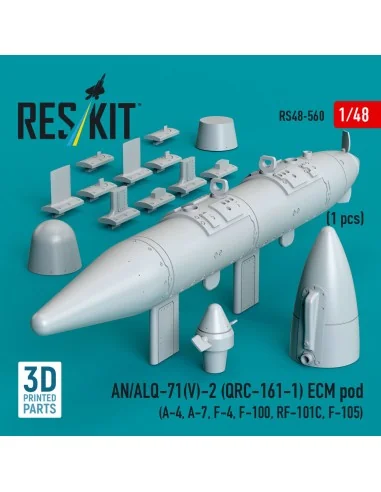 AN/ALQ-71(V)-2 (QRC-161-1) ECM pod (1pcs) (A-4, A-7, F-4, F-100, RF...