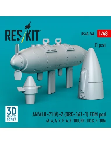 AN/ALQ-71(V)-2 (QRC-161-1) ECM pod (1pcs) (A-4, A-7, F-4, F-100, RF...