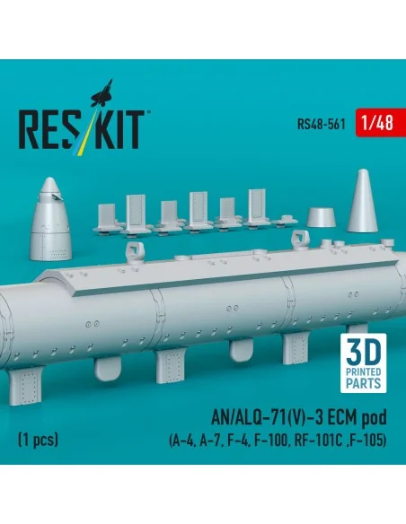 AN/ALQ-71(V)-3 ECM pod (A-4, A-7, F-4, F-100, RF-101C, F-105) (1pcs...