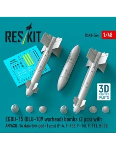 EGBU-15 (BLU-109 warhead) bombs (2 pcs) with AN/AXQ-14 data link po...