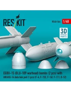 EGBU-15 (BLU-109 warhead) bombs (2 pcs) with AN/AXQ-14 data link po... 2