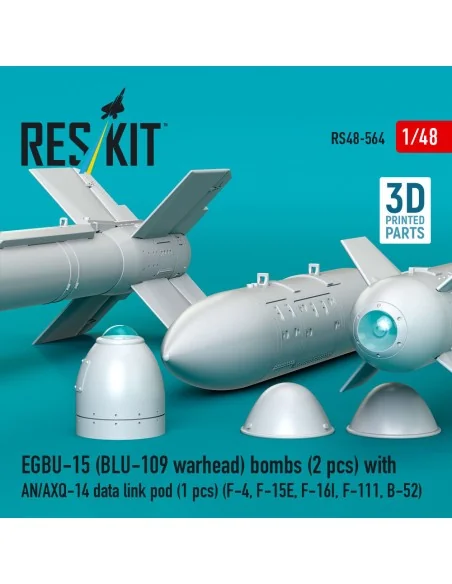 EGBU-15 (BLU-109 warhead) bombs (2 pcs) with AN/AXQ-14 data link po...