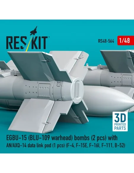 EGBU-15 (BLU-109 warhead) bombs (2 pcs) with AN/AXQ-14 data link po...