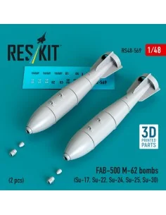 FAB-500 M-62 bombs (2 pcs) (Su-17, Su-22, Su-24, Su-25, Su-30) (3D ...
