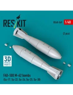 [NO_DESC] FAB-500 M-62 bombs (2 pcs) (Su-17, Su-22, Su-24, Su-25, S... 2