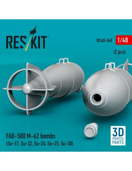 [NO_DESC] FAB-500 M-62 bombs (2 pcs) (Su-17, Su-22, Su-24, Su-25, S...