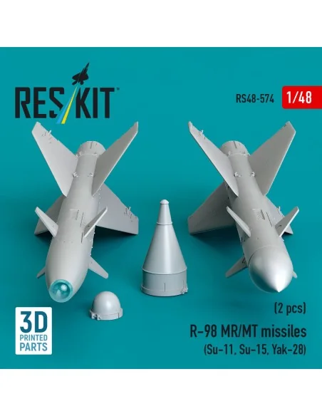 [NO_DESC] R-98 MR/MT missiles (2 pcs) (Su-11, Su-15, Yak-28) (3D Pr...