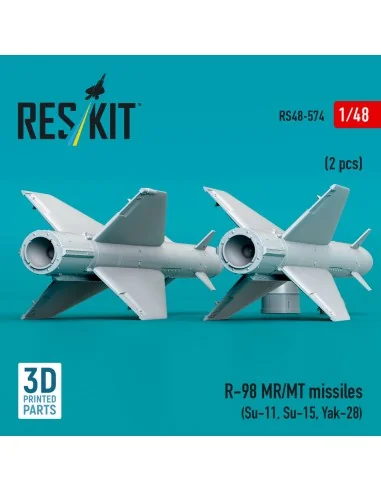 [NO_DESC] R-98 MR/MT missiles (2 pcs) (Su-11, Su-15, Yak-28) (3D Pr...