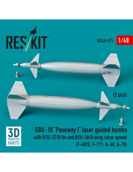 GBU-10 Paveway I laser guided bombs with BSU-37/B fin and BSU-3A/B ...