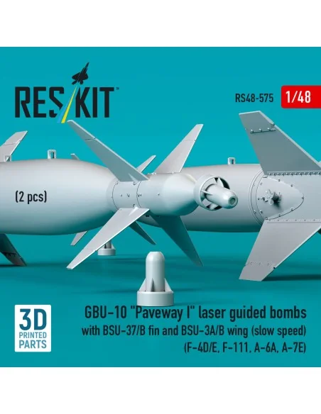 GBU-10 Paveway I laser guided bombs with BSU-37/B fin and BSU-3A/B ...