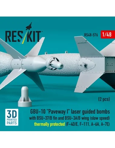 GBU-10 Paveway I laser guided bombs with BSU-37/B fin and BSU-3A/B ...