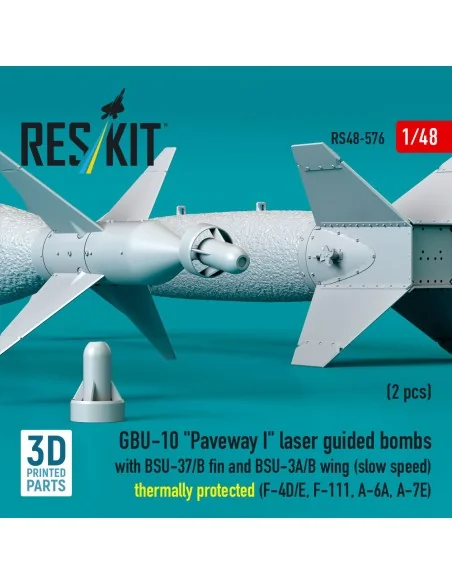 GBU-10 Paveway I laser guided bombs with BSU-37/B fin and BSU-3A/B ...