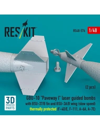 GBU-10 Paveway I laser guided bombs with BSU-37/B fin and BSU-3A/B ...