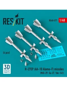 R-27EP (AA-10 Alamo-F) missiles (4 pcs) (MiG-29, Su-27, Yak-141) (3...
