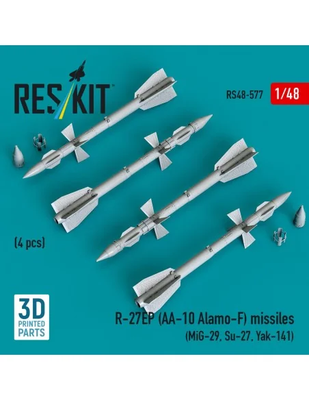 R-27EP (AA-10 Alamo-F) missiles (4 pcs) (MiG-29, Su-27, Yak-141) (3...