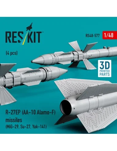 R-27EP (AA-10 Alamo-F) missiles (4 pcs) (MiG-29, Su-27, Yak-141) (3...